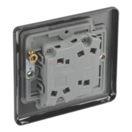 LAP  20A 16AX 2-Gang 2-Way Toggle Switch  Black Nickel