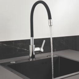 Piasa  Mixer Kitchen Tap Chrome & Black