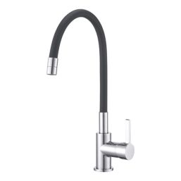 Piasa  Mixer Kitchen Tap Chrome & Black