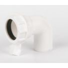 FloPlast WC27 Universal Compression Waste Conversion Bend 90° 40mm