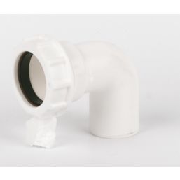 FloPlast WC27 Universal Compression Waste Conversion Bend 90° 40mm