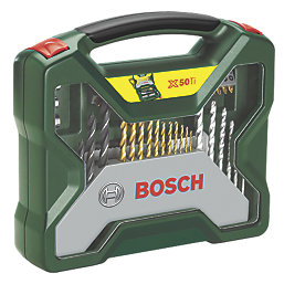 Bosch  Multi-Material Drill & Screwdriver Bit Set 50 Pieces