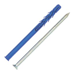 Rawlplug R-FF1 TX Frame Fixings with Countersunk Head Screws 10mm x 200mm 25 Pack
