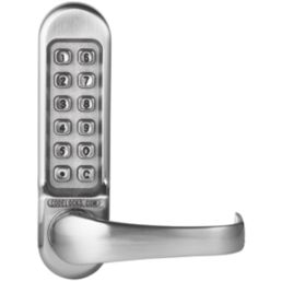 Codelocks  Heavy Duty Push-Button Lock with Code-Free Mode 76mm Stainless Steel