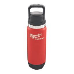 Milwaukee Packout Bottle with Chug Lid 710ml Red