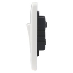 Vimark Pro 10A 1-Gang 2-Way Light Switch  White