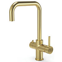 ETAL  3-in-1 Instant Hot Water Kitchen Tap Brushed Brass