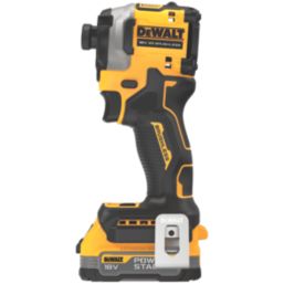 DEWALT DCF850E2T-GB 18V 2 x 1.7Ah Li-Ion PowerStack Brushless Cordless Impact Driver