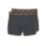 Site 2 Pack Black Large Mens Boxer Shorts