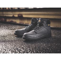 Site Marble Size 12  Black  Water-Resistant Steel Toe Cap Safety Boots