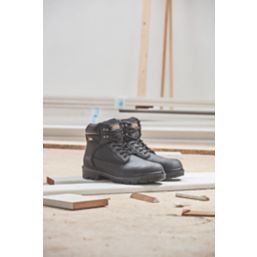 Site Marble Size 12  Black  Water-Resistant Steel Toe Cap Safety Boots