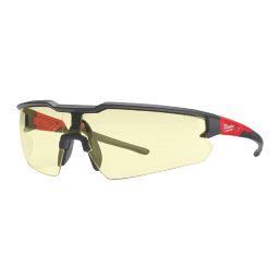 Milwaukee Enhanced Yellow Lens Safety Glasses