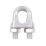 Diall M8 Rope Clips Zinc-Plated 10 Pack