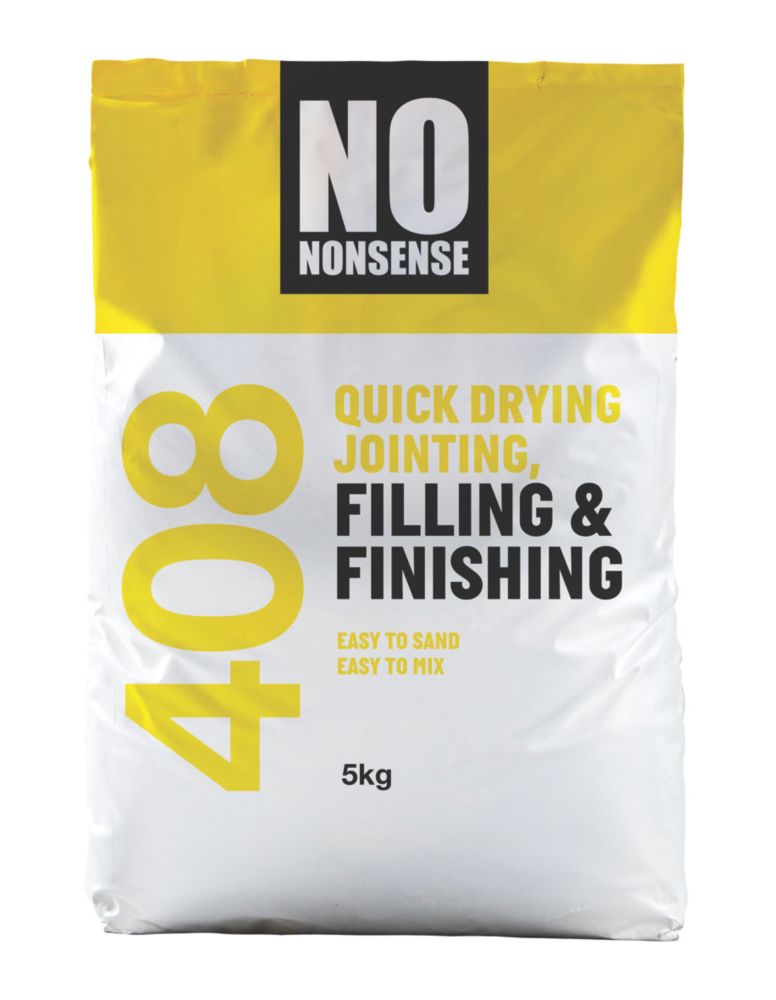 No Nonsense Quick Dry Jointing, Filling & Finishing Compound 5kg Screwfix