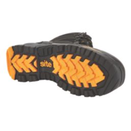 Site Densham Size 8  Black   Safety Boots