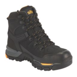 Site Densham    Safety Boots Black Size 8