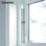 Essentials  Brush Draught Seal White 10m