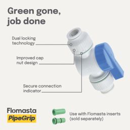 Flomasta Shut-Off Valve 15mm