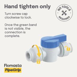 Flomasta Shut-Off Valve 15mm