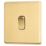 Arlec  10A 1-Gang 2-Way Light Switch  Gold