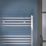 Flomasta 1000mm x 600mm 1190BTU Chrome Flat  Towel Radiator