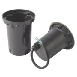 4lite  120mm Outdoor Round LED Recessed Ground Light Stainless Steel 6W 229lm