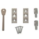 ERA  51mm Sash Stops Satin Chrome