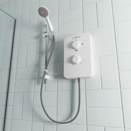 Gainsborough Slim Duo White 10.5kW  Electric Shower