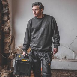 DEWALT Delaware Sweatshirt Grey Marl X Large 44-46" Chest