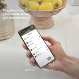 Yale Linus L2  Key Smart Door Lock Silver