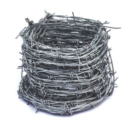 Apollo 2-Ply Steel Barbed Wire 50m