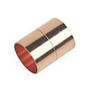 Flomasta  Copper End Feed Equal Couplers 28mm 10 Pack