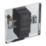 LAP  1-Gang 2-Way LED Dimmer Switch  Polished Chrome with Colour-Matched Inserts