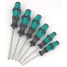 Wera 334/355 SK/6 Mixed  Kraftform Plus Screwdriver Set 6 Pieces