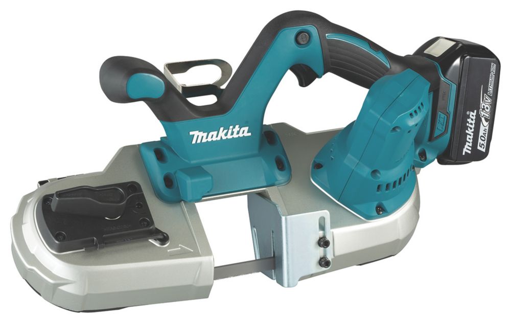Makita DPB182RTE 64mm 18V 2 x 5.0Ah LiIon LXT Cordless Portable Band