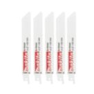 Makita  P-04911 Multi-Material Reciprocating Saw Blades 150mm 5 Pack