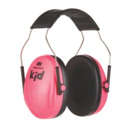 3M Peltor H510AK Kids Ear Defenders Pink 27dB SNR