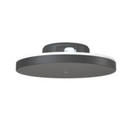 Calex Rosarno Outdoor Rechargeable LED Wall Light Black 400lm