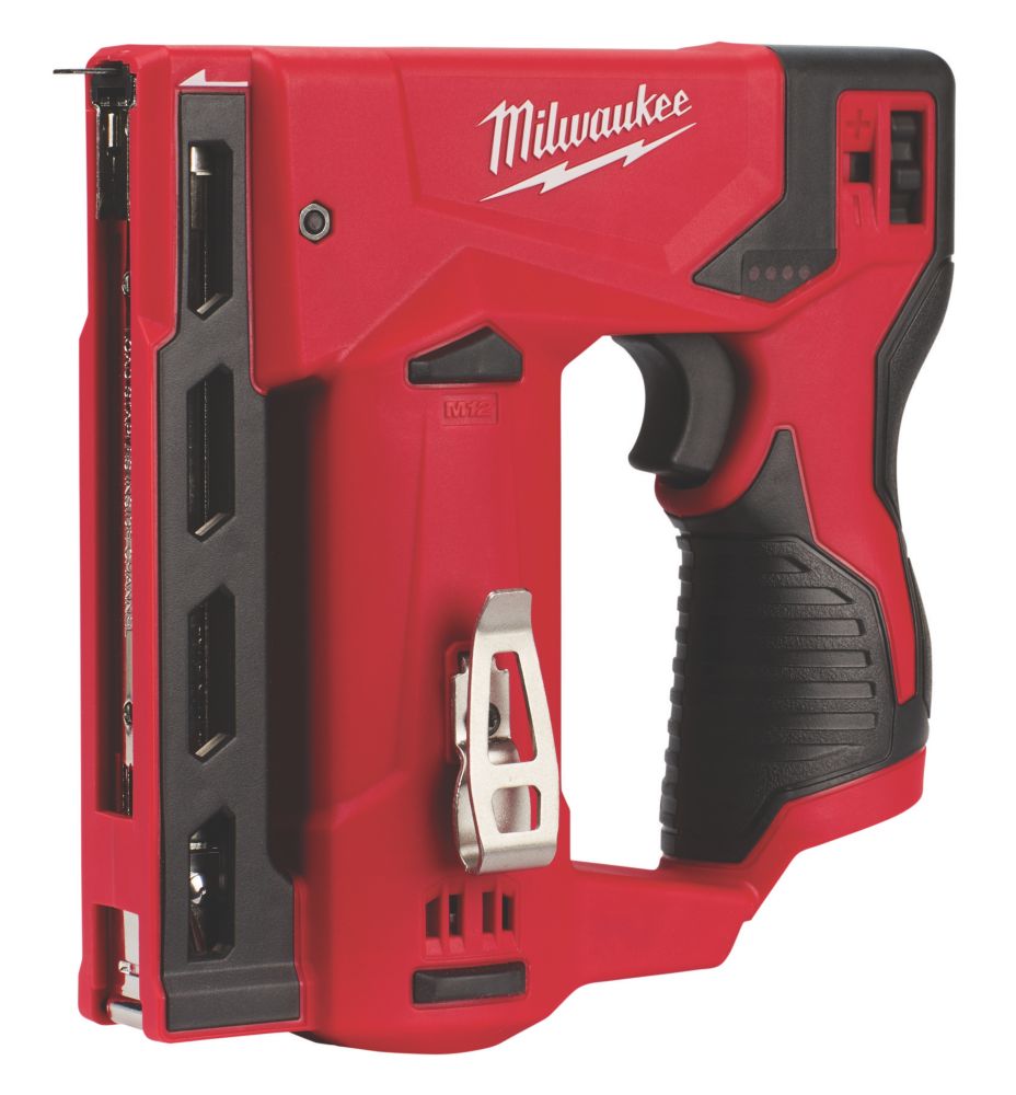 Battery powered nail gun milwaukee hot sale