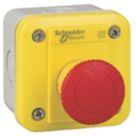 Schneider Electric XALEK178F Double Pole Mushroom Head Push-Button Complete Control Station NC