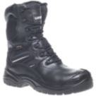 Apache Combat Size 8  Black Waterproof  Safety Boots
