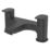 Ideal Standard Ceraplan Silk Black 110mm Deck Mounted Lever 2 Tap Holes Bath Mixer Tap