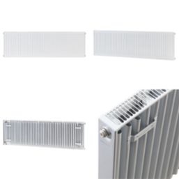 Flomasta 500mm x 1400mm 3882BTU White Type 11 Convector Radiator