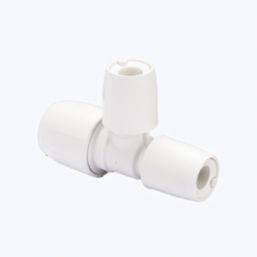 Hep2O  Plastic Push-Fit Reducing Tee 15mm x 10mm x 10mm