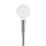 Hansgrohe Crometta Shower Handset Chrome/White 100mm x 160mm