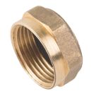 Midbrass  Brass BSP Blank Nut 1"
