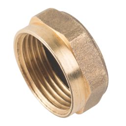 Midbrass  Brass BSP Blank Nut 1"
