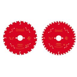 Freud  Wood Circular Saw Blades 190mm x 30mm 24/40T 2 Pieces