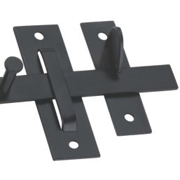 Smith & Locke Gate Latch Black 178mm