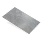 Essentials Smooth Protective Door Plate Galvanised Steel 250mm x 500mm x 0.55mm